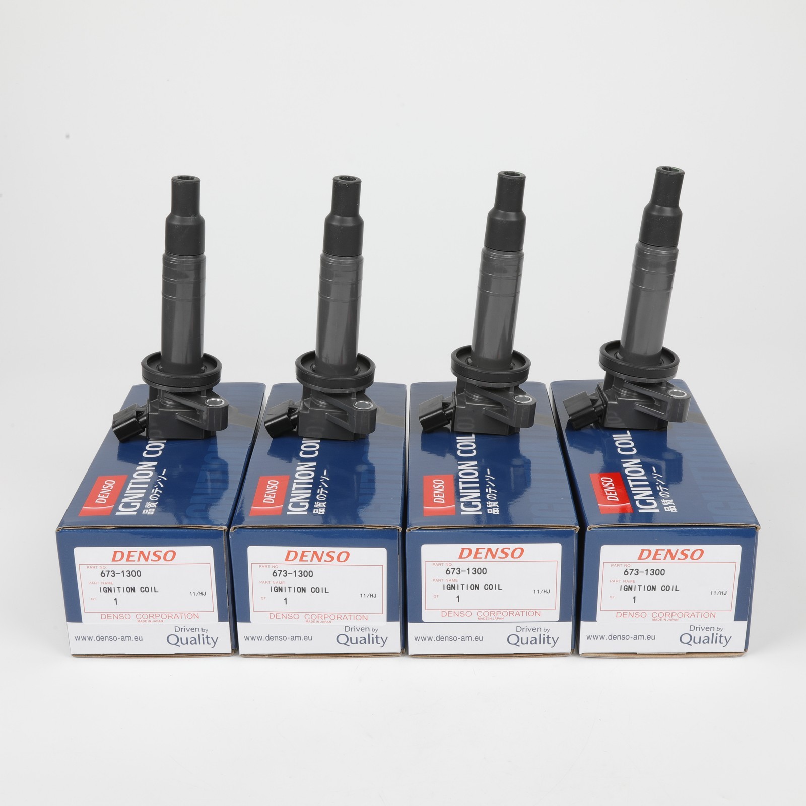4Pcs DENSO 90919-02239 Ignition Coils For Toyota Corolla Celica Matrix 673-1300.