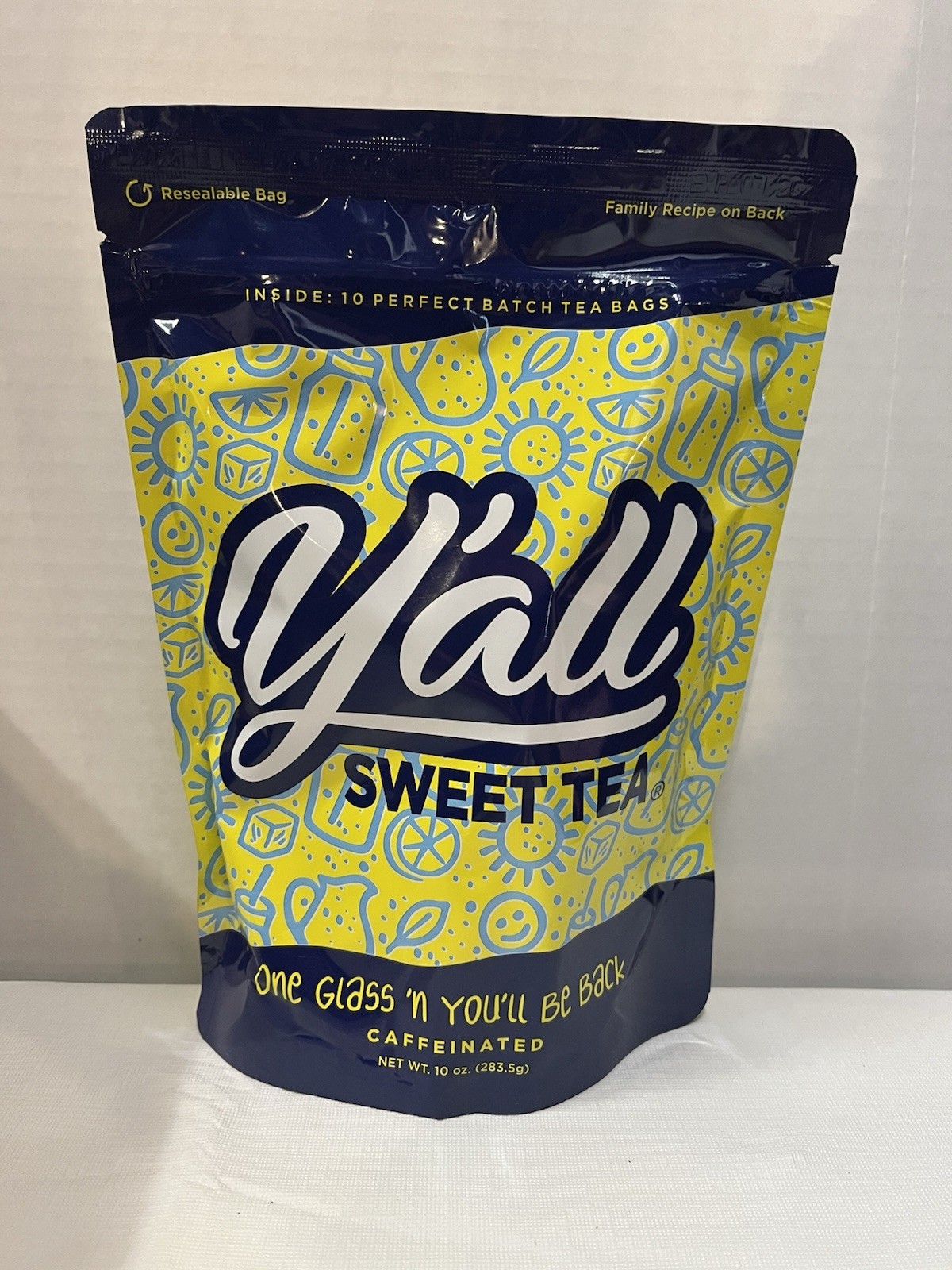 Y\'all Sweet Tea - Makes 10 Gallons - Caffeinated SEALED