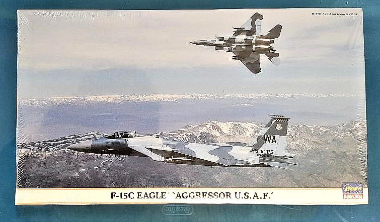 Hasegawa F-15C EAGLE \'Aggressor U.S.A.F.\' 1/72 #00860 New in Shrink Wrap