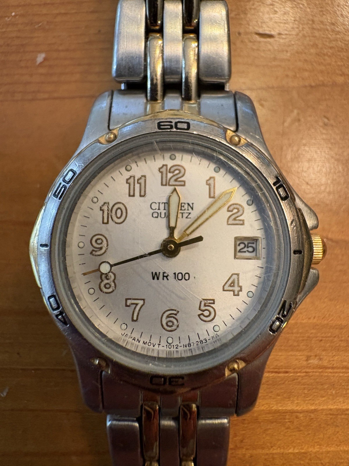 Citizen Quartz WR100 Ladies Watch – Japan Mov’t – Parts/Repair – Not Running