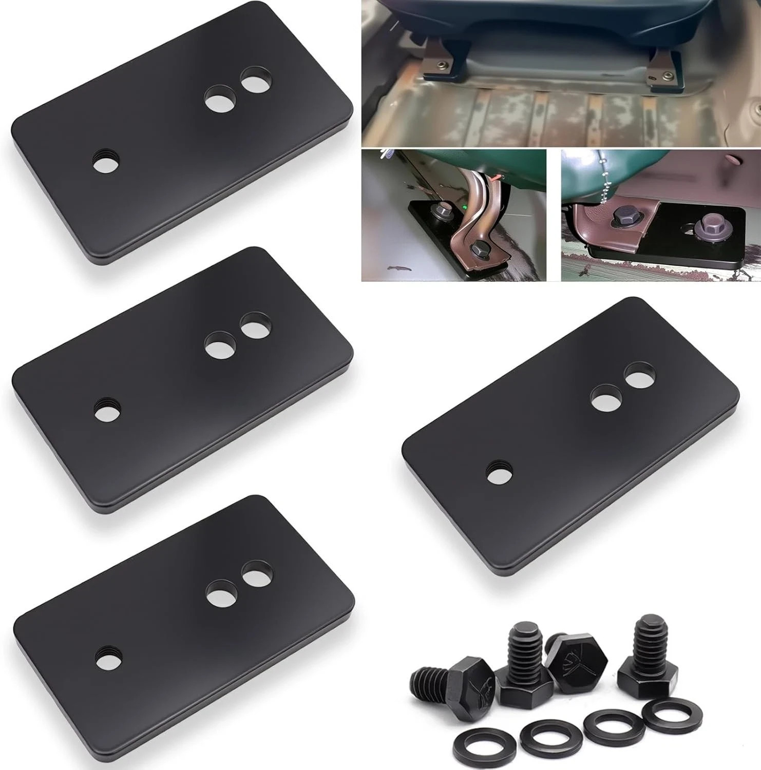 1967-2002 Camaro/Firebird Seat Relocation Brackets Kit - 1.5-2\