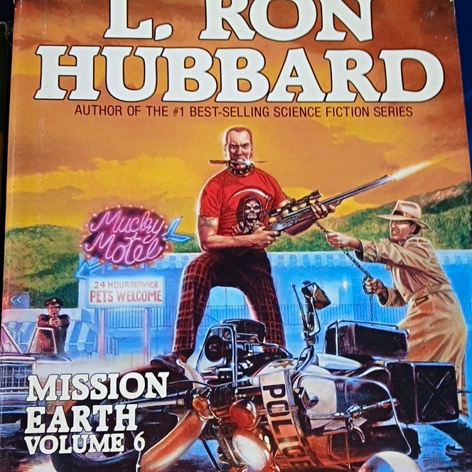 L. Ron Hubbard Mission Earth Vol. 6 Death Quest Paperback Sci-Fi Novel