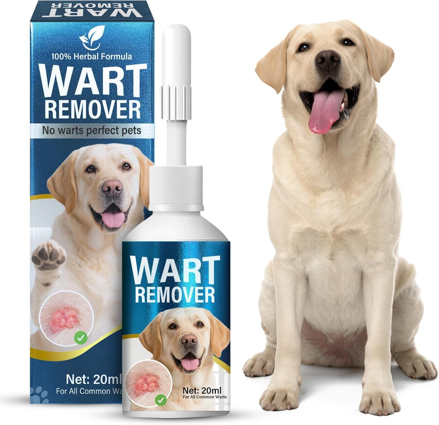 Dog Wart Remover Skin Tag Treatment Painless Removal Fast Acting Pet