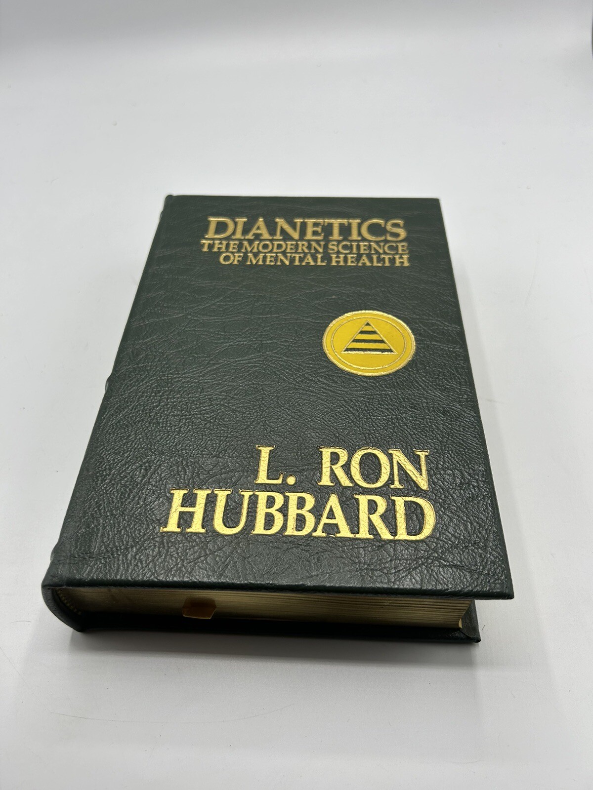 Leather Bound Dianetics Modern Science L. Ron Hubbard 1986 Commemorative Edition Leather Bound Dianetics Modern Science L. Ron Hubbard 1986 Commemorative Edition