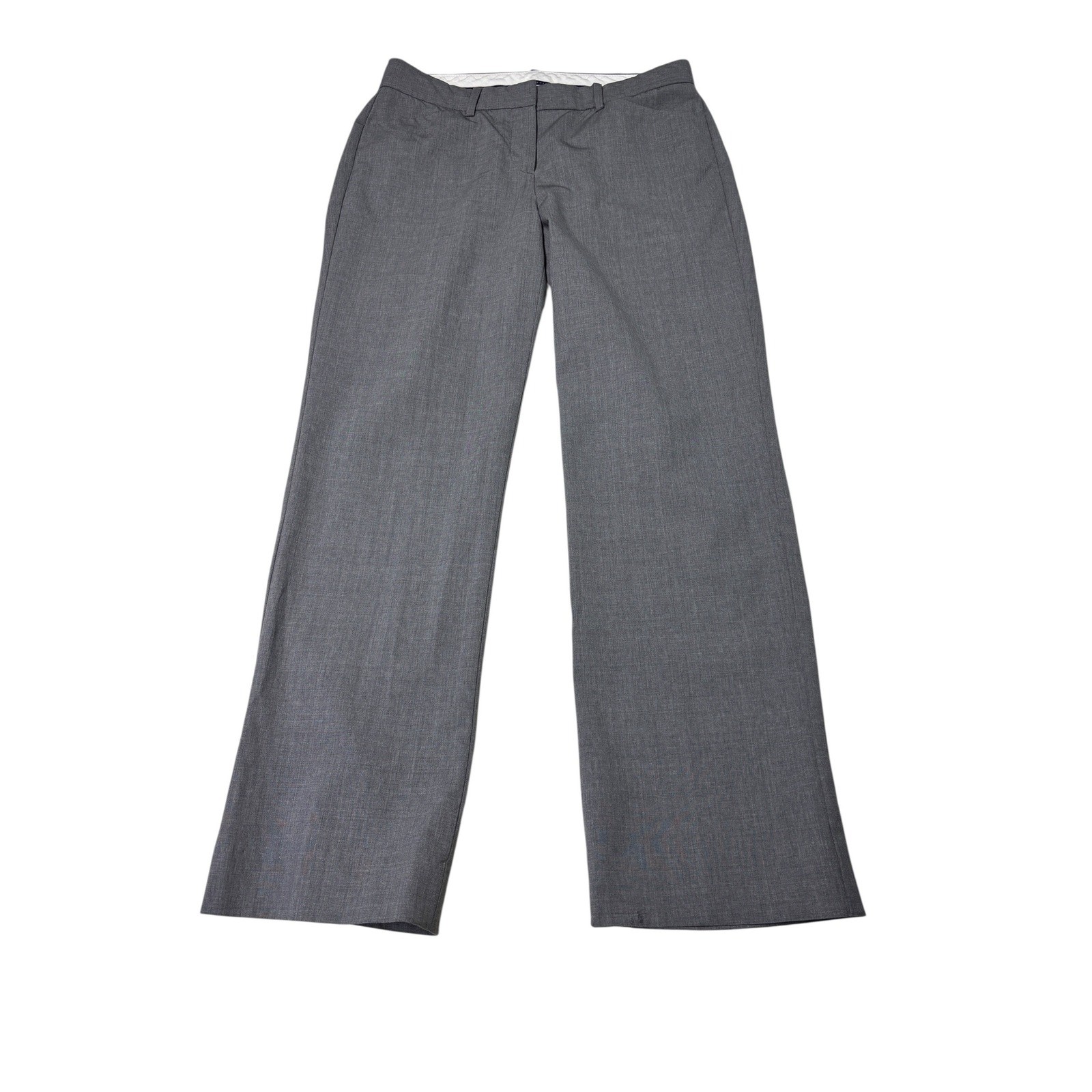 Theory Custom Max 2 Edition Grey Virgin Wool Wide Leg Dress  USA Size 0 W28 L27