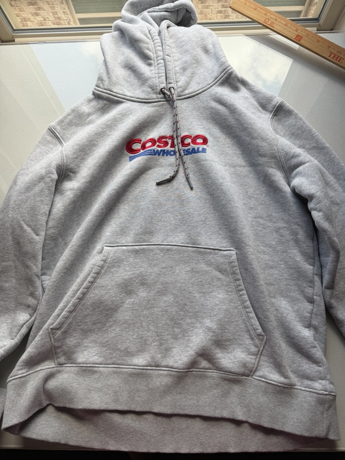 Kirkland Signature Costco Wholesale Mens M Women’s L Gray Heather Hoodie 1468 Kirkland Signature Costco Wholesale Mens M Women’s L Gray Heather Hoodie 1468