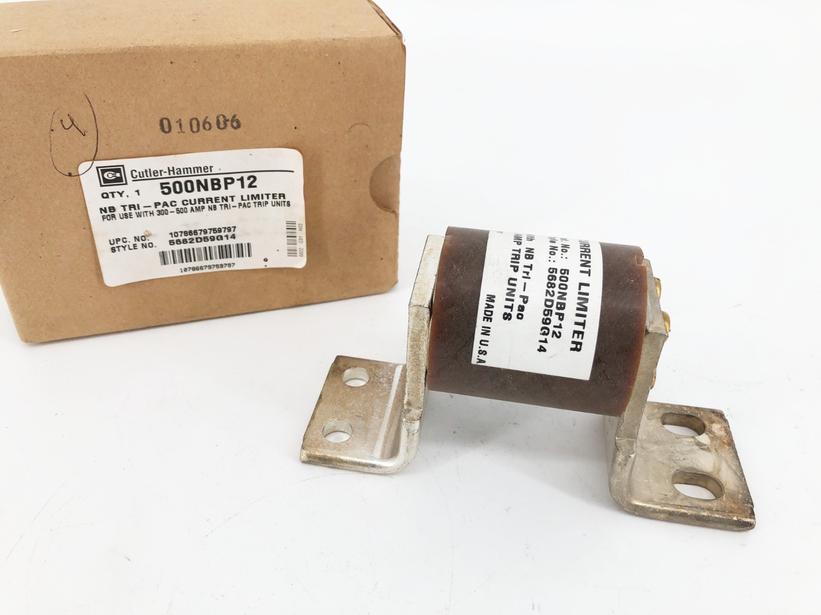 New Cutler Hammer 500NBP12 Tri-Pac Current Limiter 300-500A Style 5682D59G14