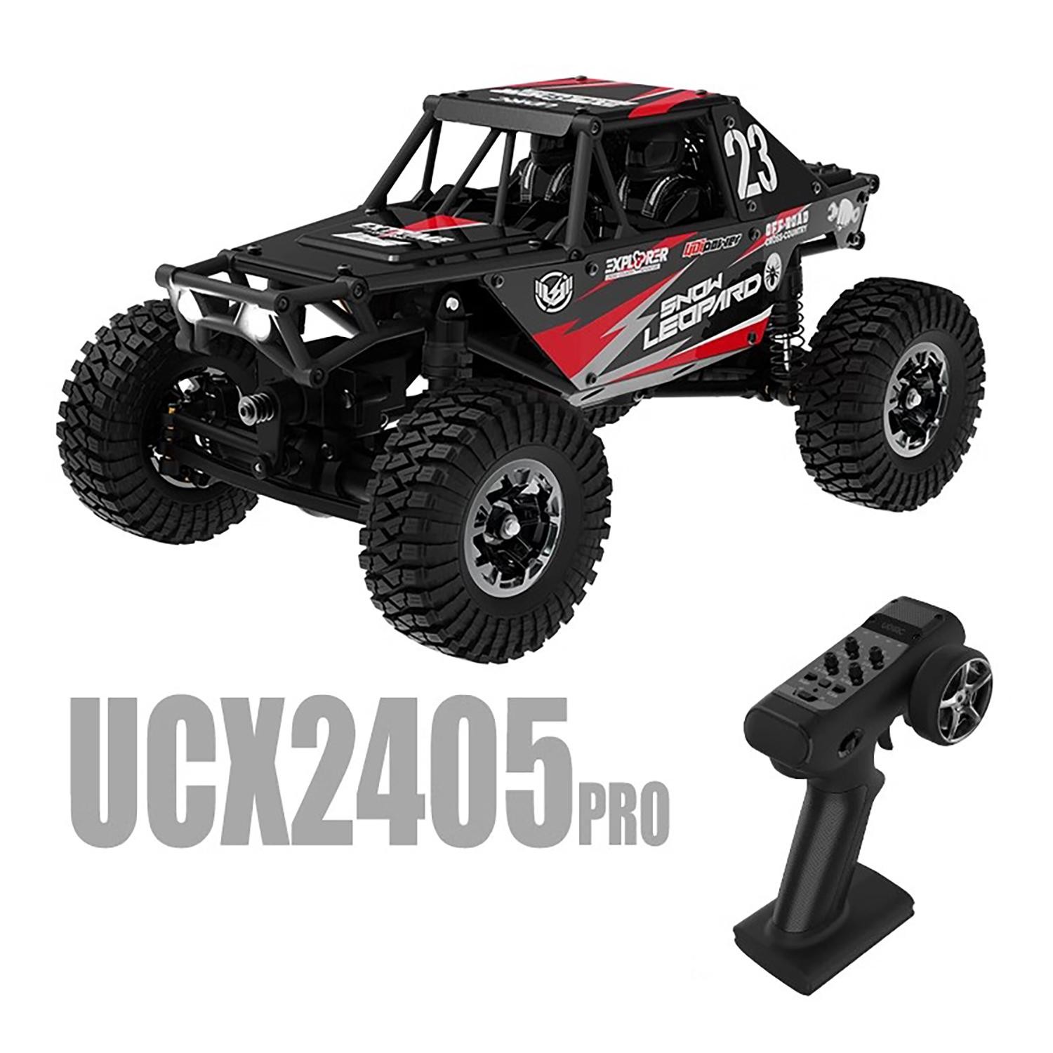 USED 1/24 2.4G UdiRC UCX2405PRO 4WD RC Rock Crawler Brushless RTR Off-Road Car