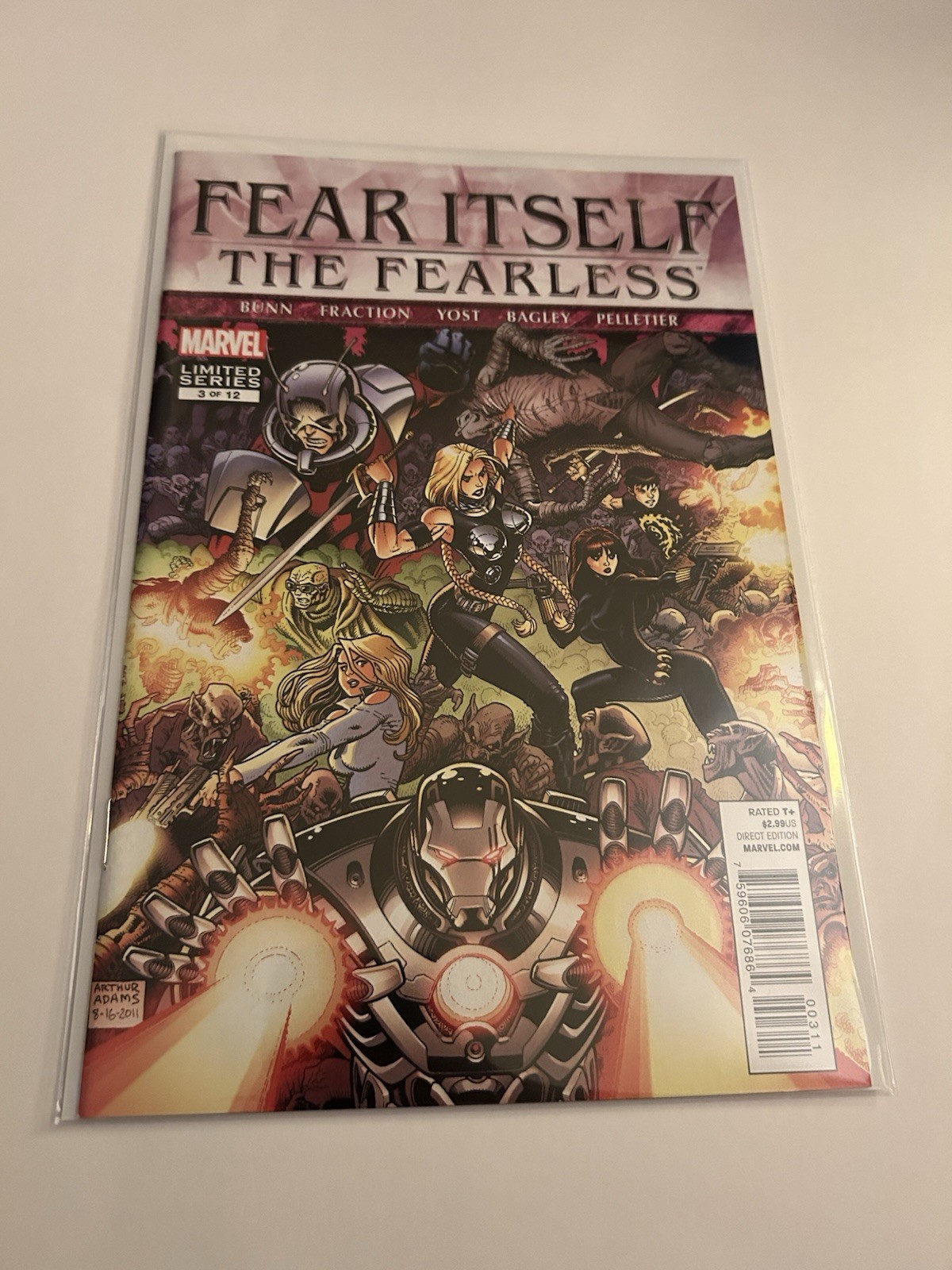 Fear Itself: the Fearless #3 (Marvel Comics January 2012)