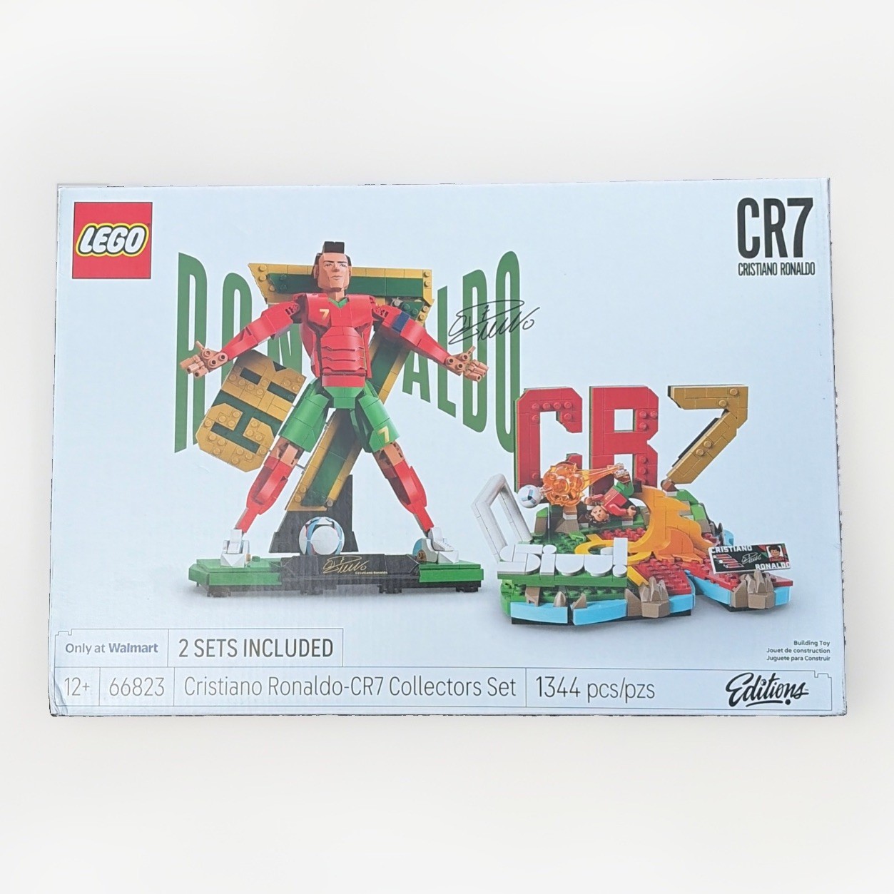LEGO 66823 Editions Cristiano Ronaldo Collector\'s Set Co-Pack, 43012 + 43016 New