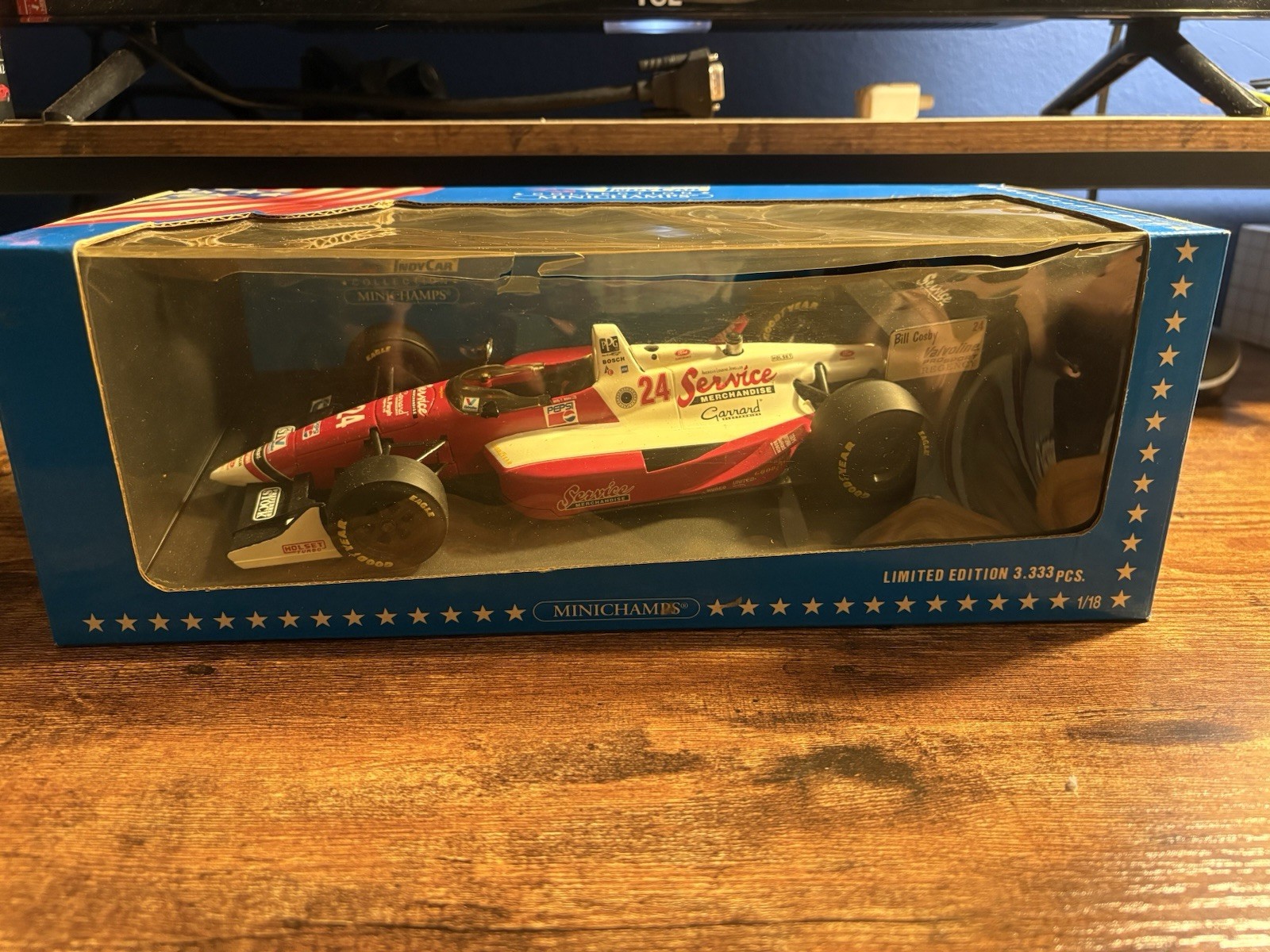 Minichamps 1:18 1994 Willy T Ribbs #24 Lola Ford Service Merchandise IndyCar