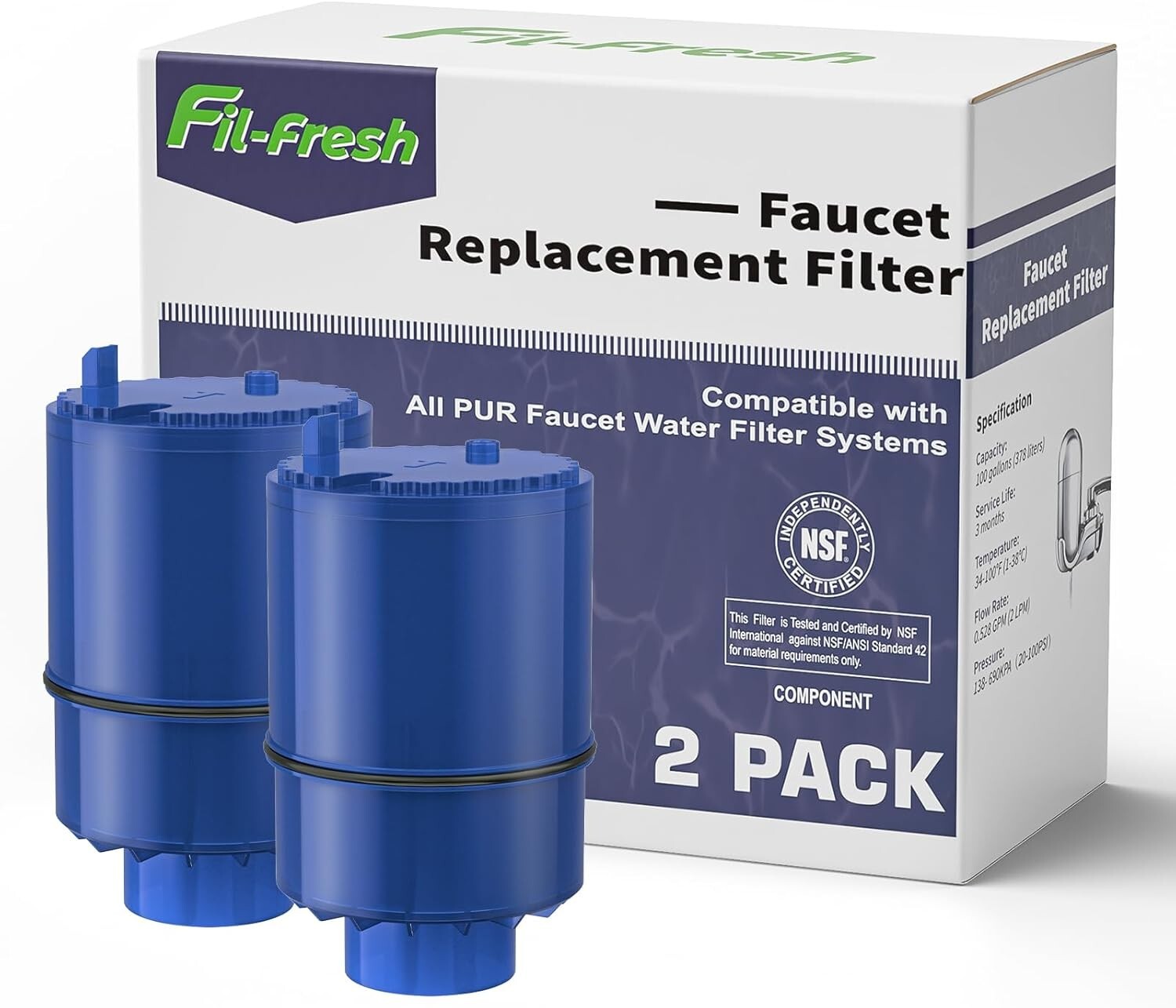 NEW RF-9999 Faucet Water Filter Replacement for FM3700 PFM400H 2/3/4/6/8/12 Pack
