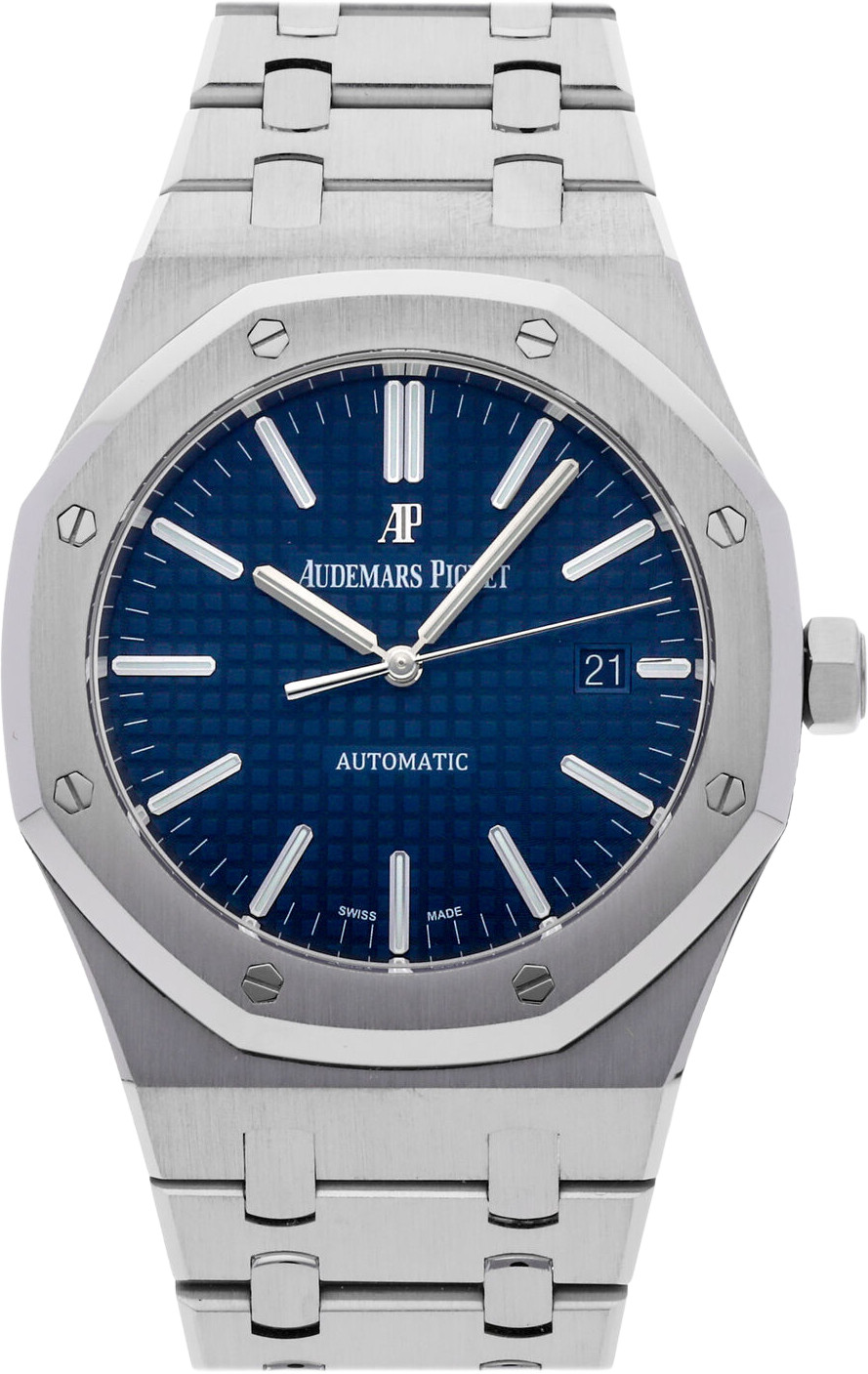 Audemars Piguet Royal Oak Blue Men\'s Watch - 15400ST.OO.1220ST.03 Audemars Piguet Royal Oak Blue Men\'s Watch - 15400ST.OO.1220ST.03
