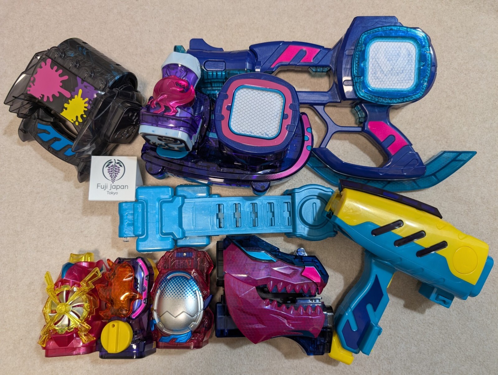 Kamen Rider Revice DX Set Revice Driver Vistamps Rex Volcano Thunder Gale More Kamen Rider Revice DX Set Revice Driver Vistamps Rex Volcano Thunder Gale More