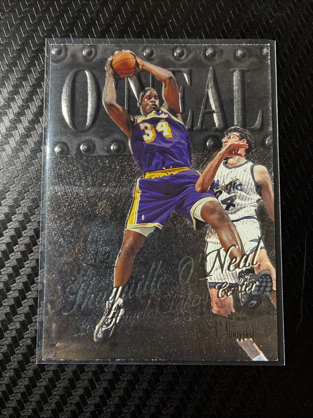 1998-99 Metal Universe - Shaquille O\'Neal #25 1998-99 Metal Universe - Shaquille O\'Neal #25