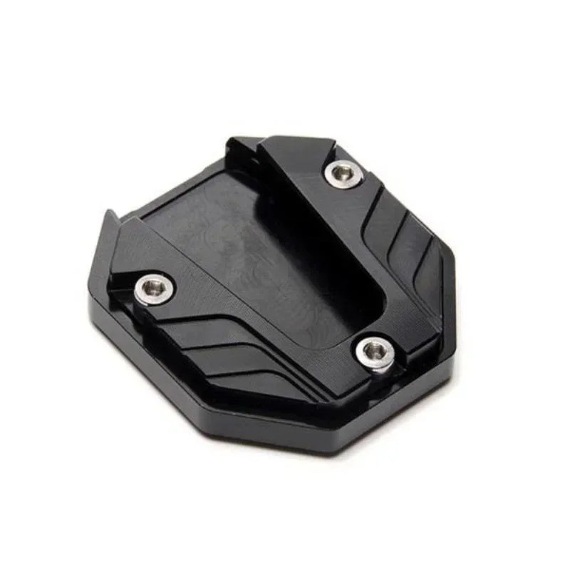 Universal Motorcycle Kickstand Extender Foot Side Stand Extension Support Pad ..