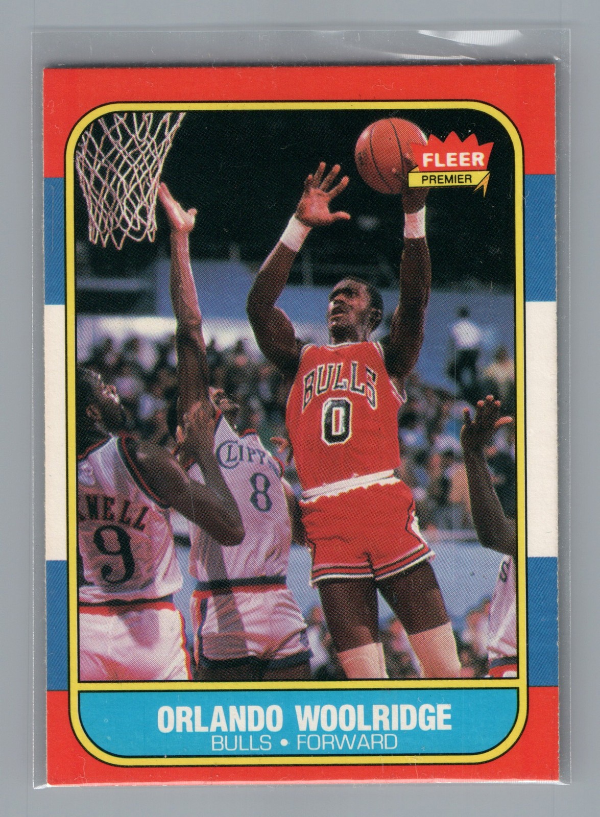 1986-87 Fleer #130 Orlando Woolridge