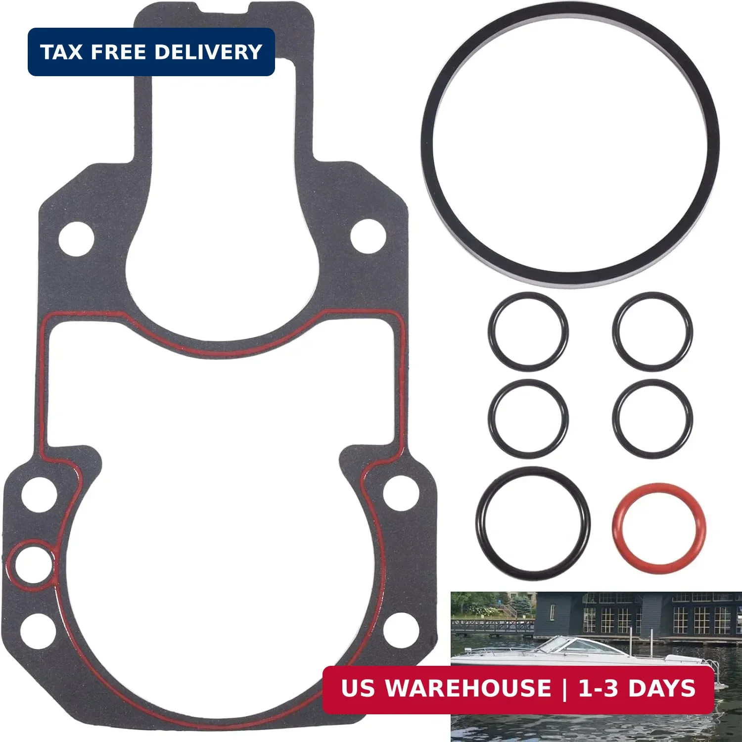 94996Q2 Outdrive Gasket Kit (Bell Housing) Replaces MerCruiser R MR & Alpha One