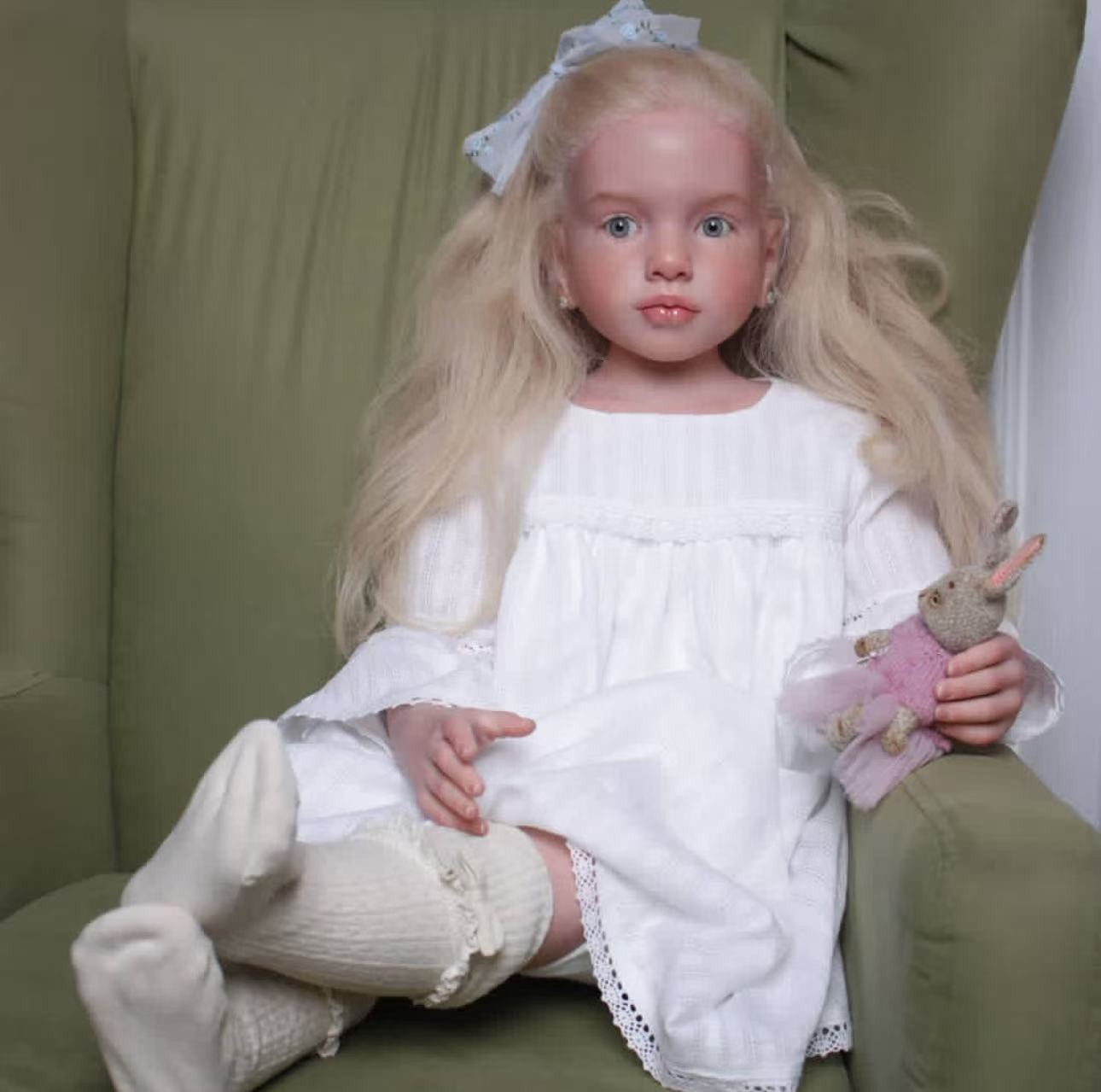 40inch Finished Reborn Doll Girl Toddler Painted Toddler Art Doll Rebornlove Toy 40inch Finished Reborn Doll Girl Toddler Painted Toddler Art Doll Rebornlove Toy