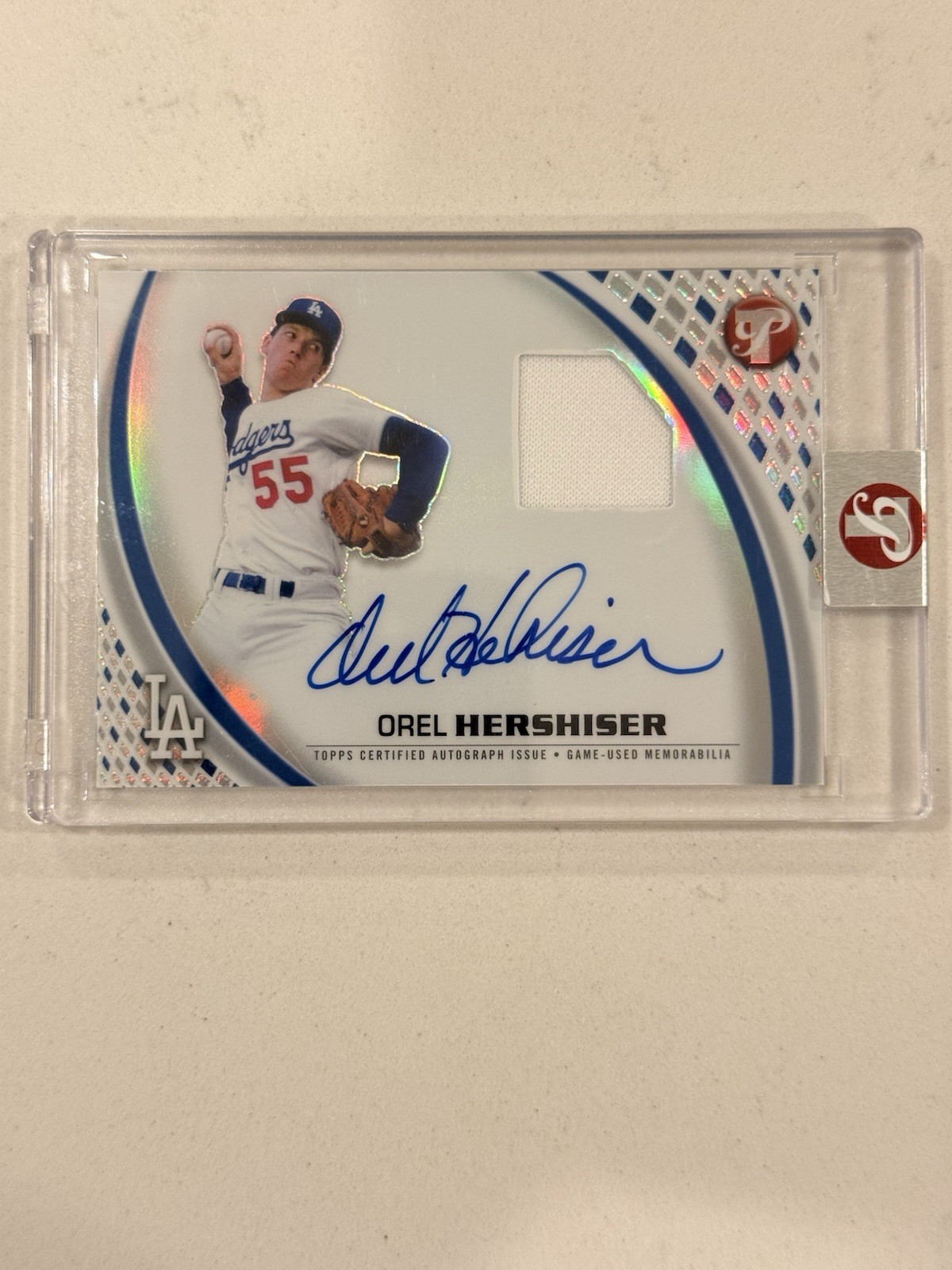 2026 Topps Pristine Orel Hershiser PPAR-OH Pieces Auto Patch Relic Refractor 2026 Topps Pristine Orel Hershiser PPAR-OH Pieces Auto Patch Relic Refractor