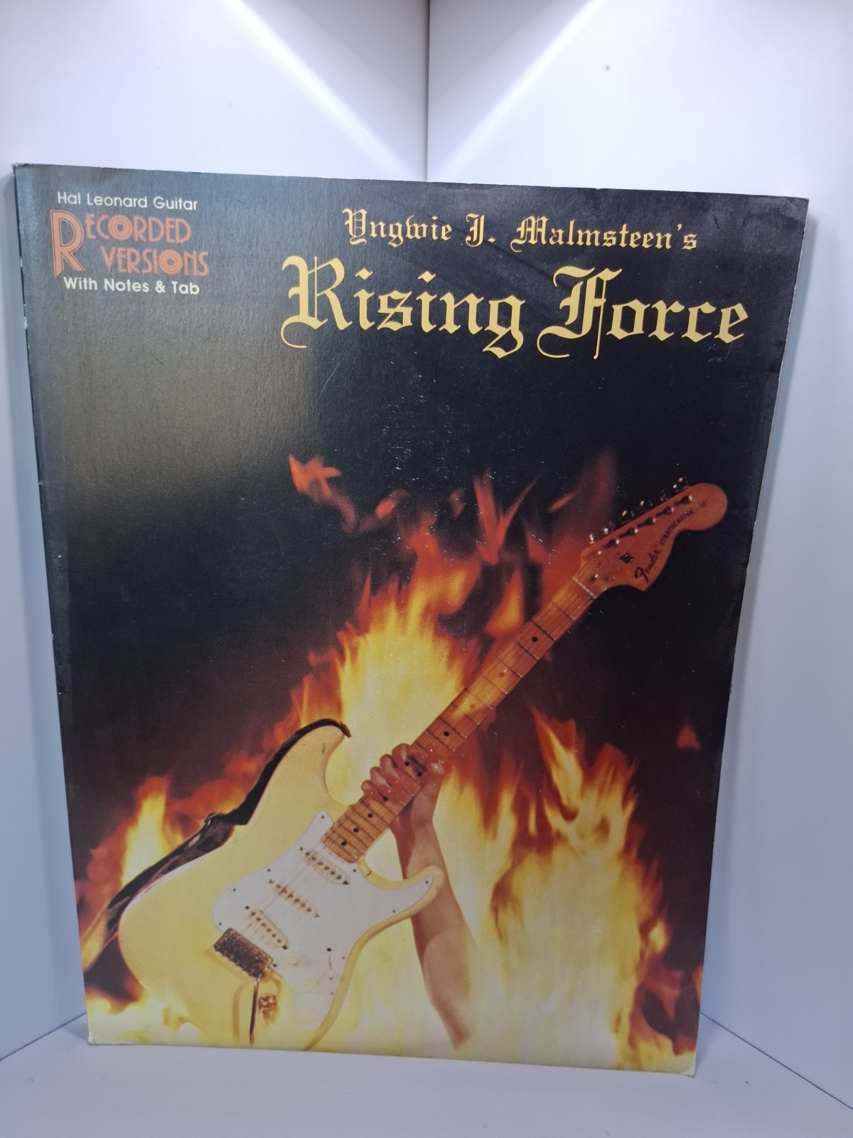 Yngwie J. Malmsteen Rising Force Guitar Tablature Book Hal Leonard 1987 Vintage