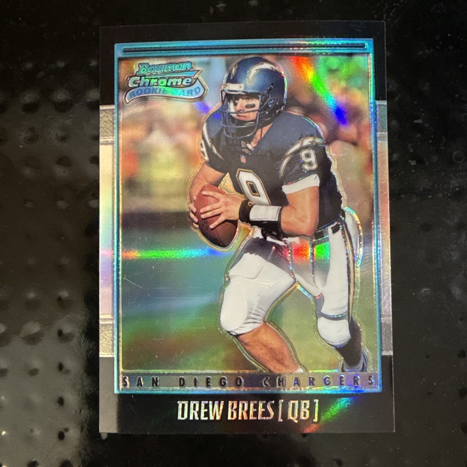 2001 Bowman Chrome - Rookie Refractor Drew Brees #144 /1999 (RC)