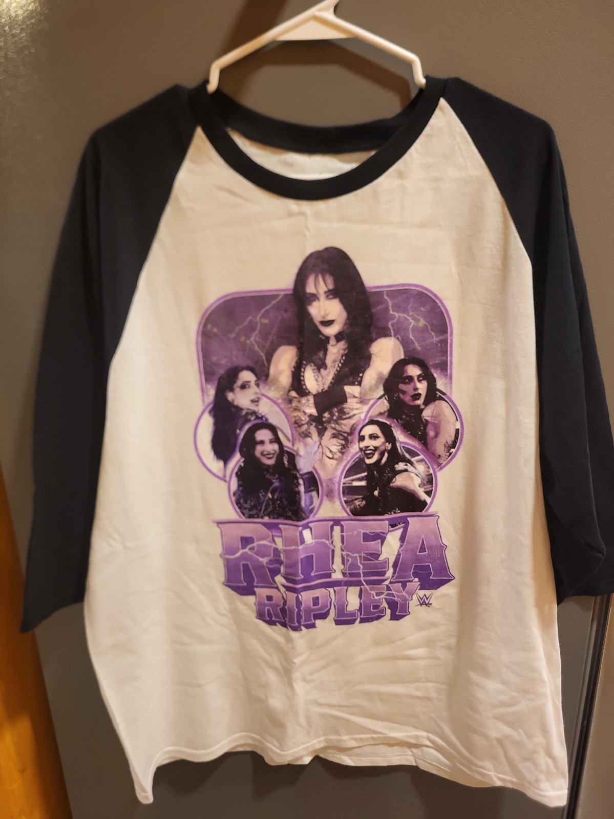 Wwe Rhea Ripley Mami 3/4 Sleeve Shirt As Is Wrestling Judgement Day