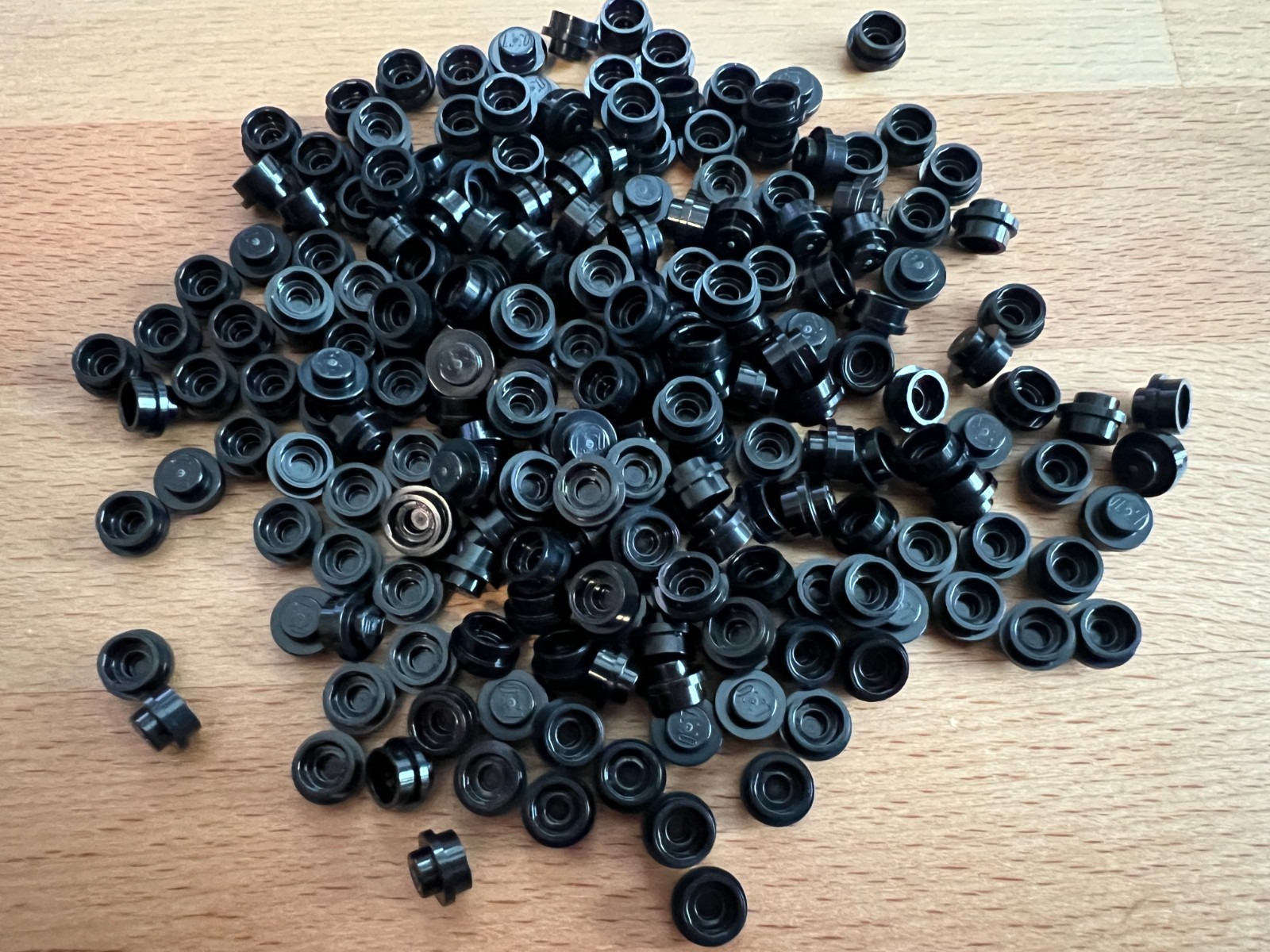 Lego 1x1 Black Round Plates x200 Dots Stud Part Piece Bulk Lot - Legos #4073 Lego 1x1 Black Round Plates x200 Dots Stud Part Piece Bulk Lot - Legos #4073