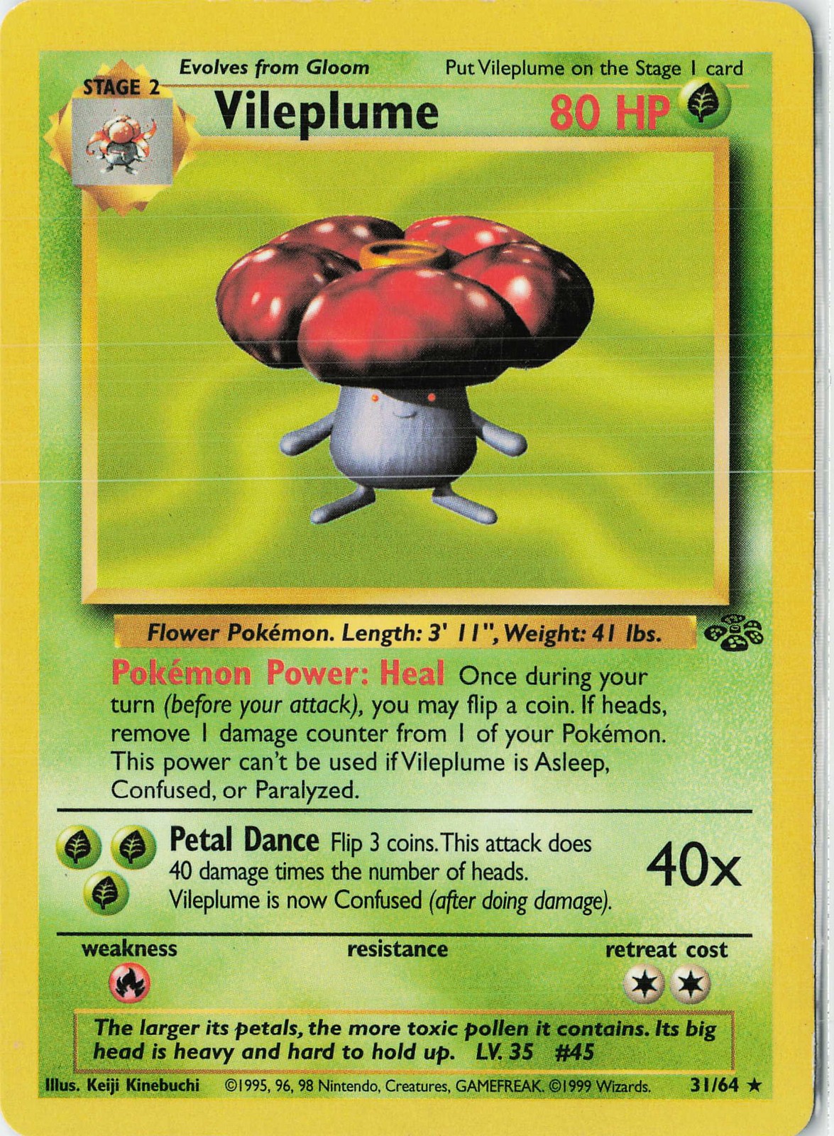 Jungle #31/64 Vileplume (31)