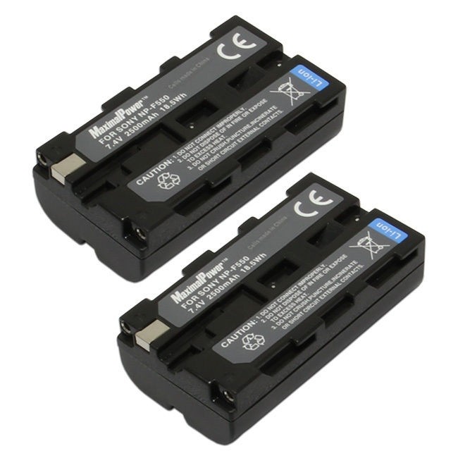 Refuelergy 2x BATTERIES for Neewer CN160 LED Video Light Sony NP-F550 BATTERY X2 Refuelergy 2x BATTERIES for Neewer CN160 LED Video Light Sony NP-F550 BATTERY X2
