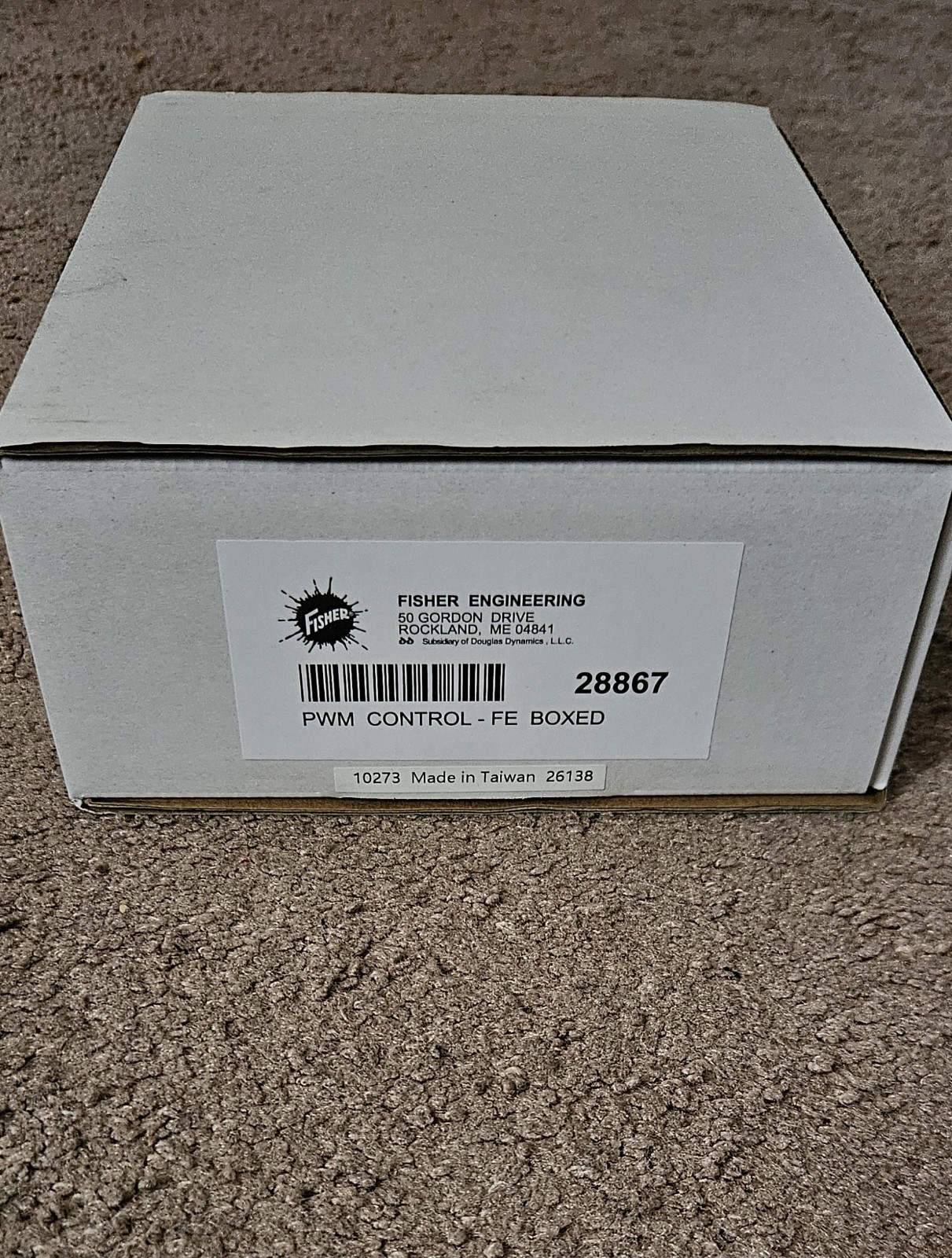 Fisher 28867 Variable Speed Salt Spreader Controller Box NEW Fisher 28867 Variable Speed Salt Spreader Controller Box NEW