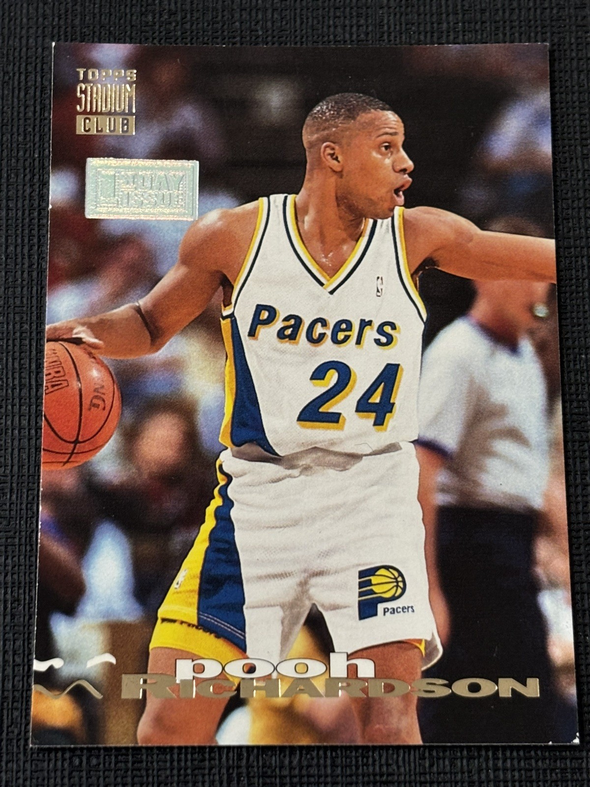 1993-94 Topps Stadium Club 1st Day Issue #142 Pooh Richardson Indiana Pacers