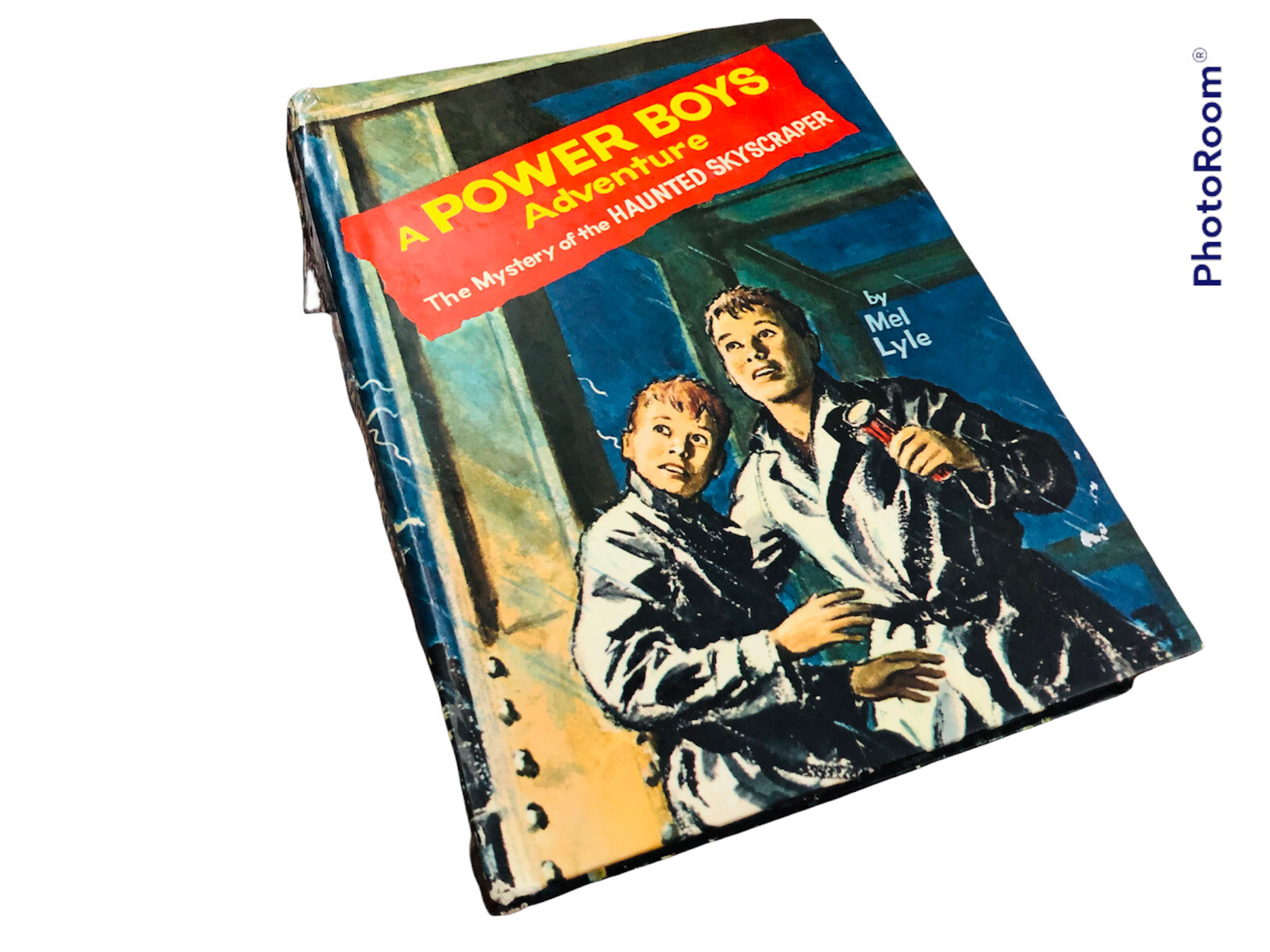 Vtg 1964 A Power Boys Adventure Mystery of Haunted Skyscraper Mel Lyle HC Book Vtg 1964 A Power Boys Adventure Mystery of Haunted Skyscraper Mel Lyle HC Book