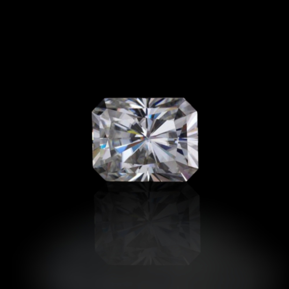 4.80 CT Natural White Diamond Radiant Cut VVS1 D Grade IDGL Certified  AJ11125