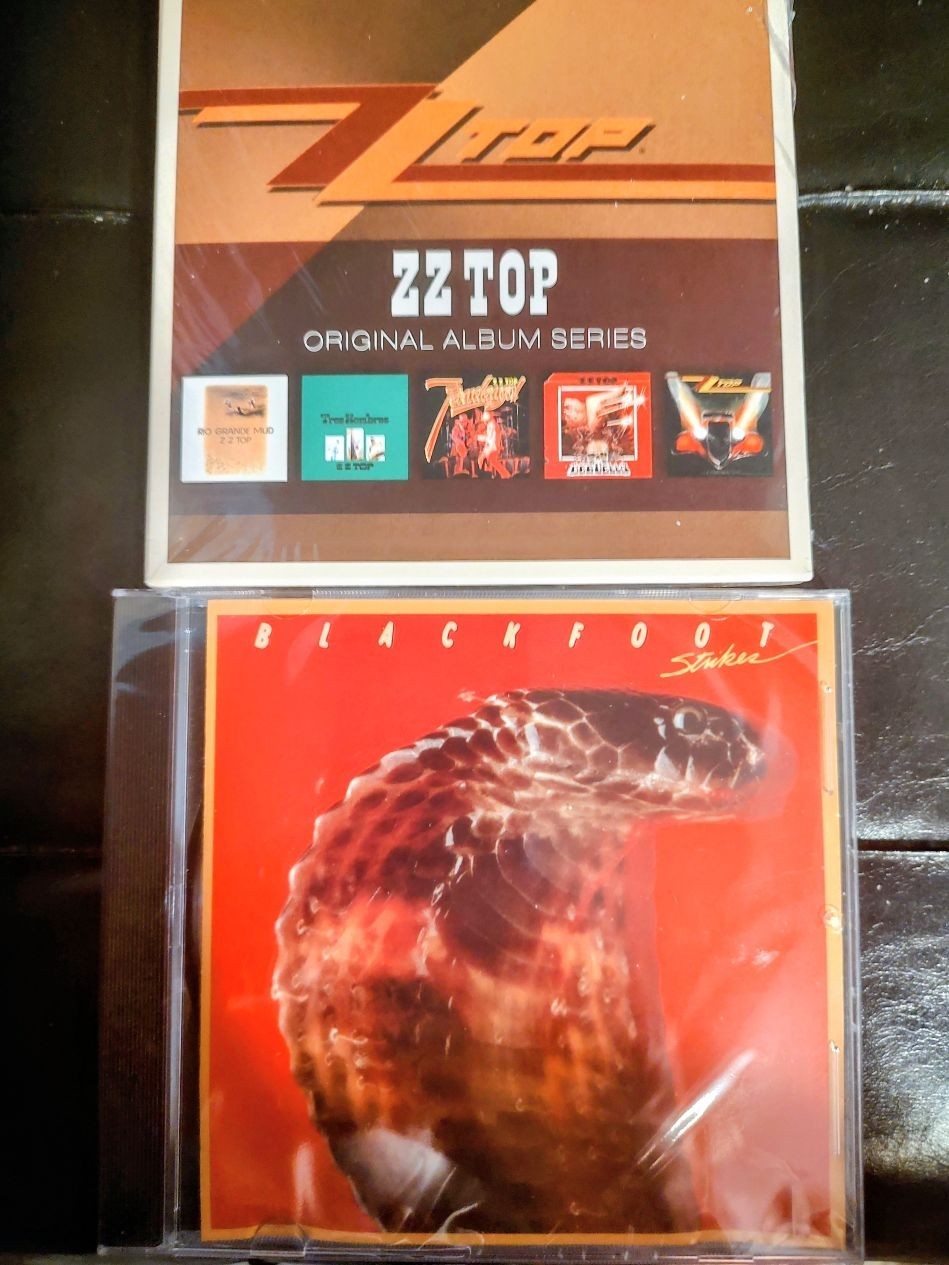 ZZ Top Original Album Series box & Blackfoot Strikes, 6 CDS total new & sealed