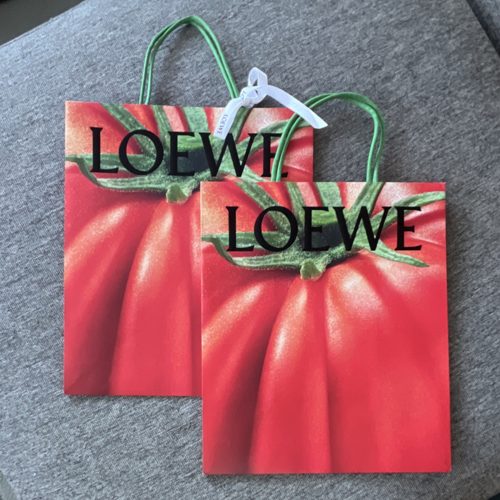 LOEWE Shopping Bag - Tomato 15.5x13.5x8 LOEWE Shopping Bag - Tomato 15.5x13.5x8