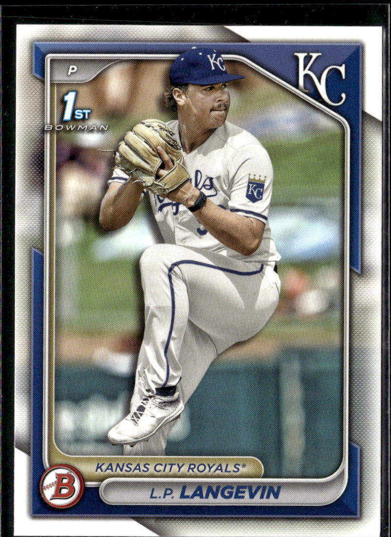 2024 Bowman Draft Paper L.P. Langevin Kansas City Royals #BD-183 5 Card Lot