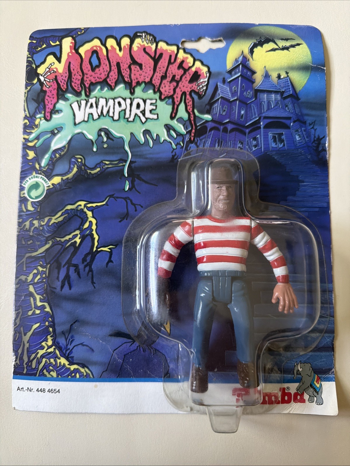 Rare Sharp Hand Joe Freddy Krueger Knockoff Sealed MOC Simba Monster Vampire Toy