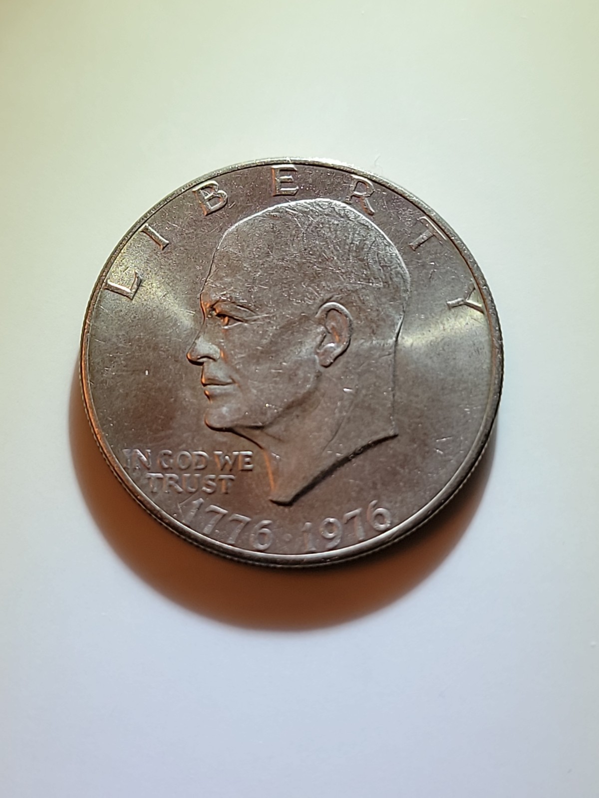 1776-1976 P Mint Eisenhower Bicentennial Dollar Coin