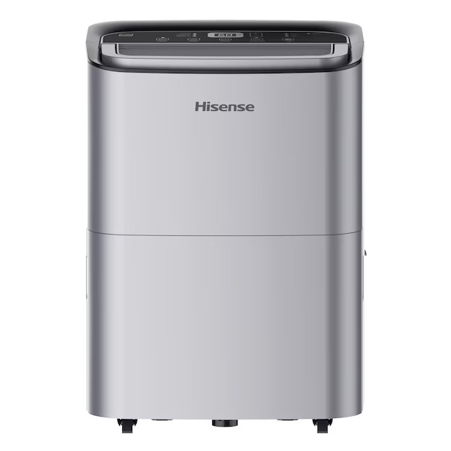 Hisense DH5020K1G 35-Pint 2-Speed Dehumidifier - Gray Hisense DH5020K1G 35-Pint 2-Speed Dehumidifier - Gray