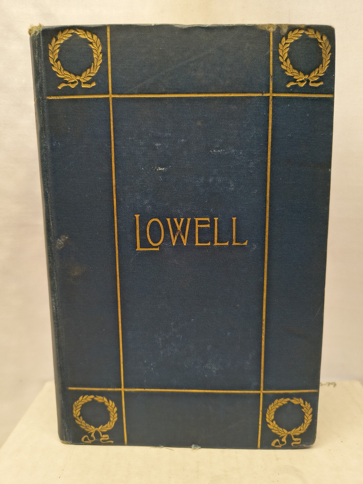 Antique 1897 The Complete Poetical Works of James Russell Lowell Cambridge Ed 