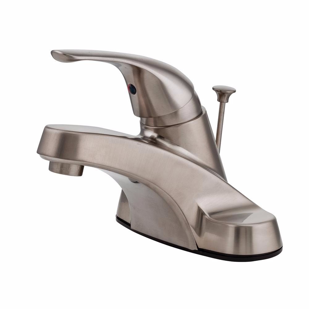 Pfister LG142800K Pfirst Series Single Control 4 Inch Centerset Bathroom Fauc...