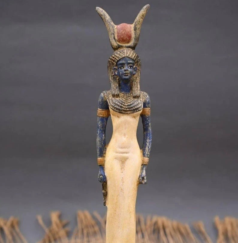 Egyptian Artifacts Rare Authentic Pharaonic Statue Egyptian Goddess Hathor BC