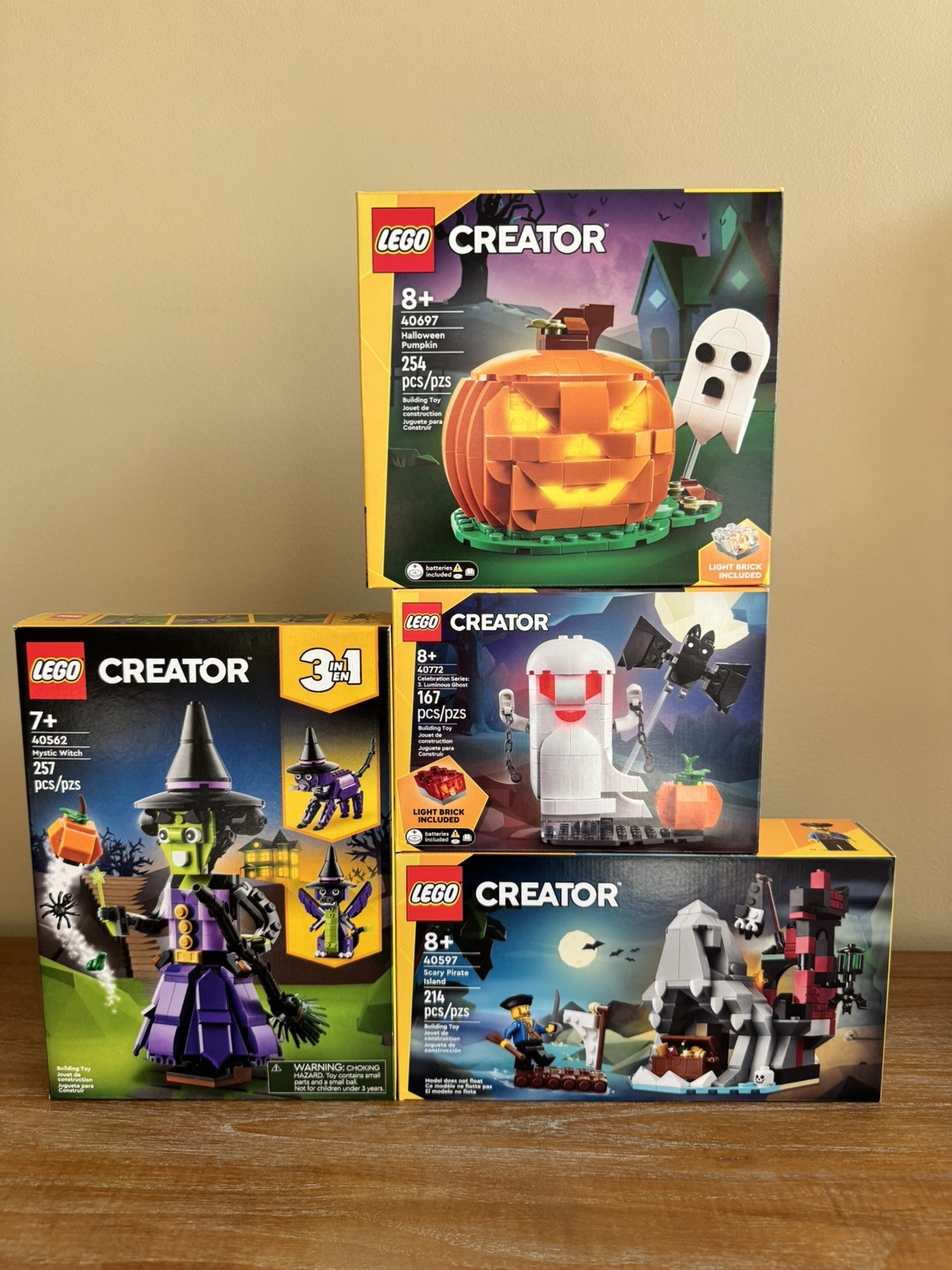 LEGO 40562 Mystic Witch Creator 3-in-1 Halloween Set NEW Sealed Retired LEGO 40562 Mystic Witch Creator 3-in-1 Halloween Set NEW Sealed Retired