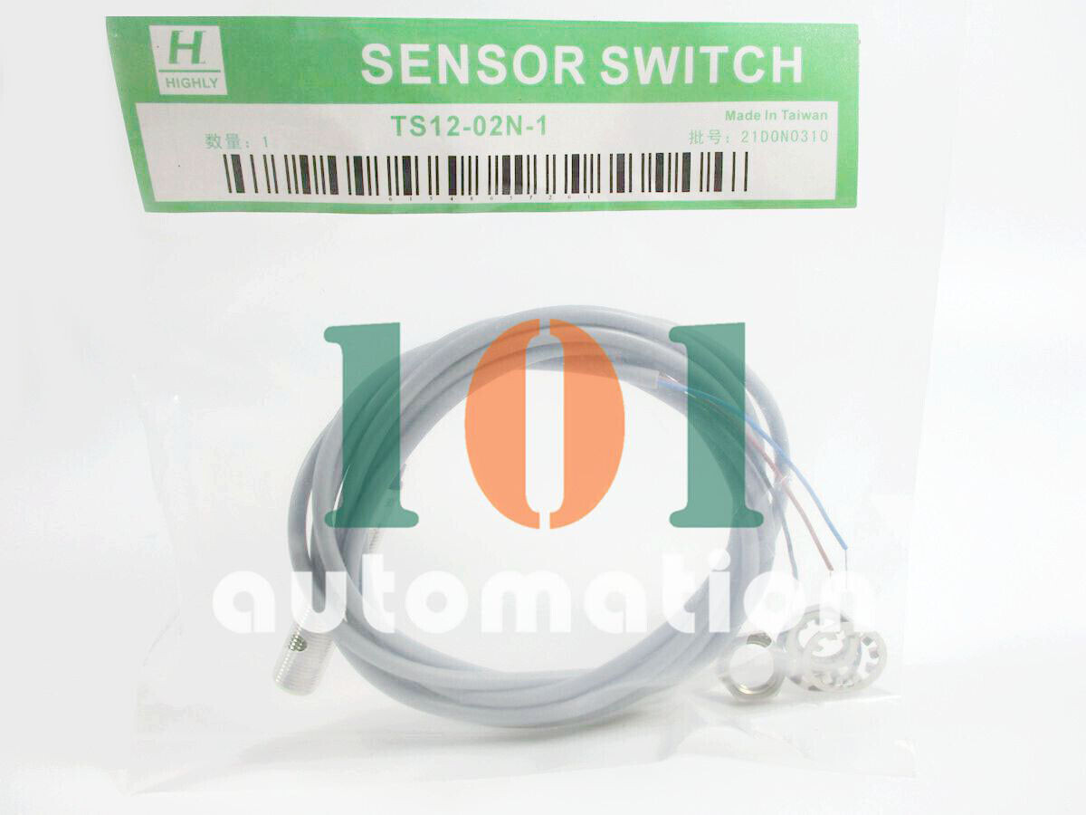 Qty:1pc Inductive cylindrical proximity switches TS12-02N-1 Qty:1pc Inductive cylindrical proximity switches TS12-02N-1