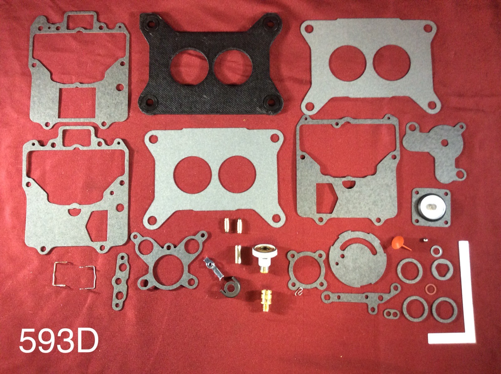 FORD MOTORCRAFT 2150 2 BARREL 2BBL CARBURETOR REBUILD KIT, MADE IN U.S.A