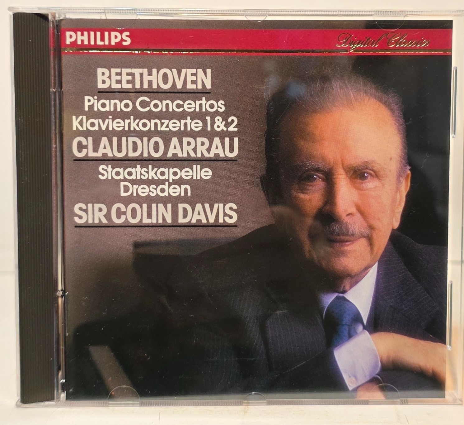 Beethoven : Piano Concertos Nos. 1 & 2 by Claudio Arrau CD  NICE 