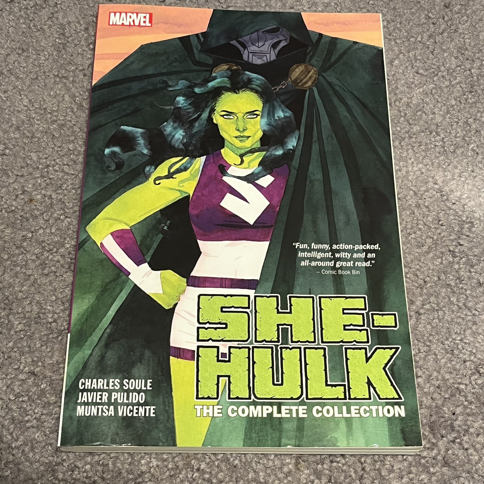 She-Hulk By Soule: The Complete Collection - Signed Charles Soule Comic She-Hulk By Soule: The Complete Collection - Signed Charles Soule Comic