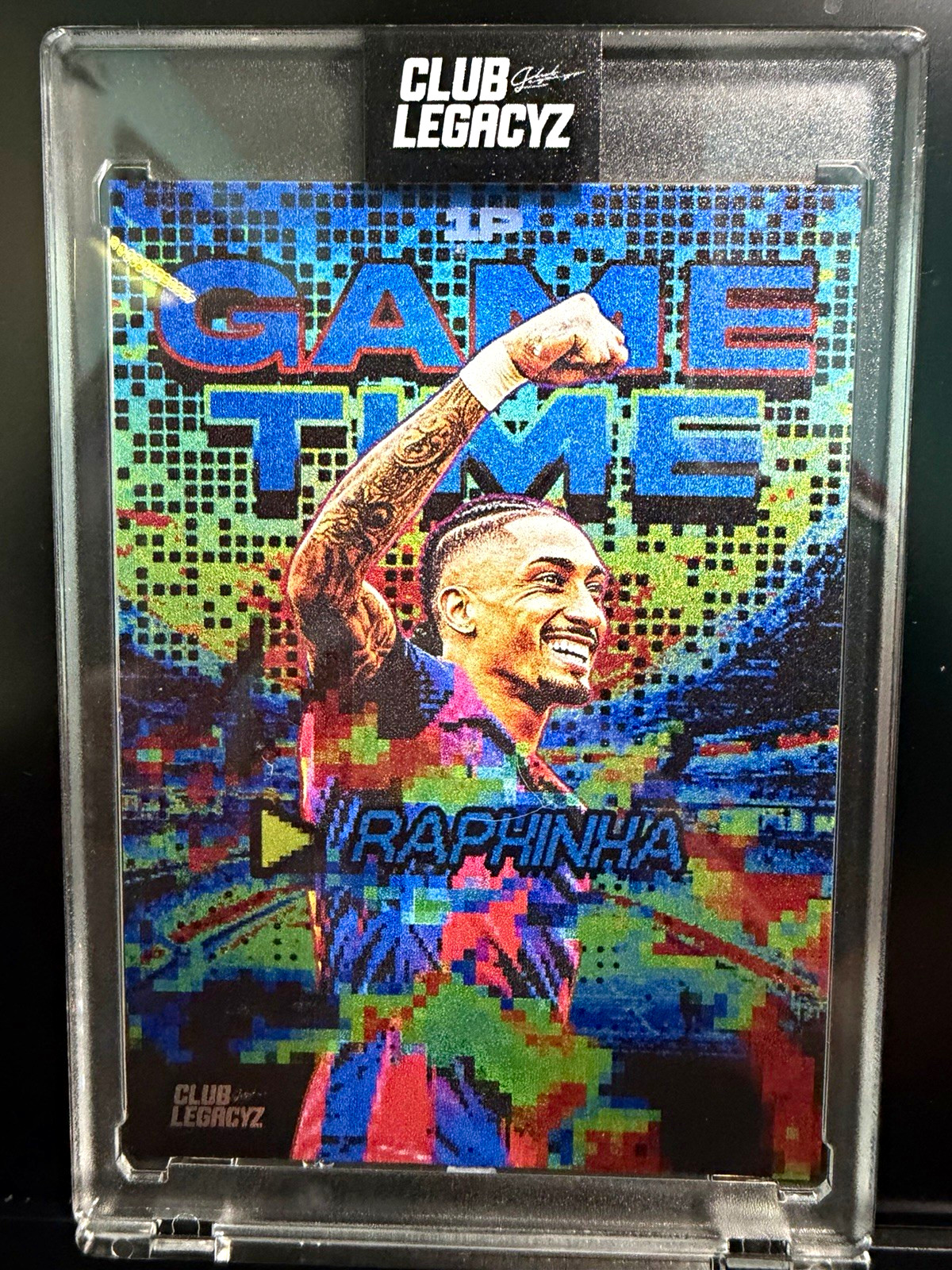 Club Legacyz 2026 Game Time Raphinha #58/100 Brazil Soccer Card Club Legacyz 2026 Game Time Raphinha #58/100 Brazil Soccer Card