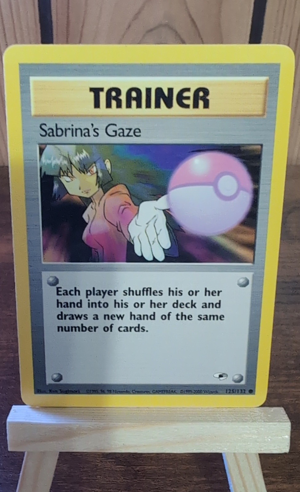 Sabrina\'s Gaze 125/132 Gym Heroes Regular Sabrina\'s Gaze 125/132 Gym Heroes Regular